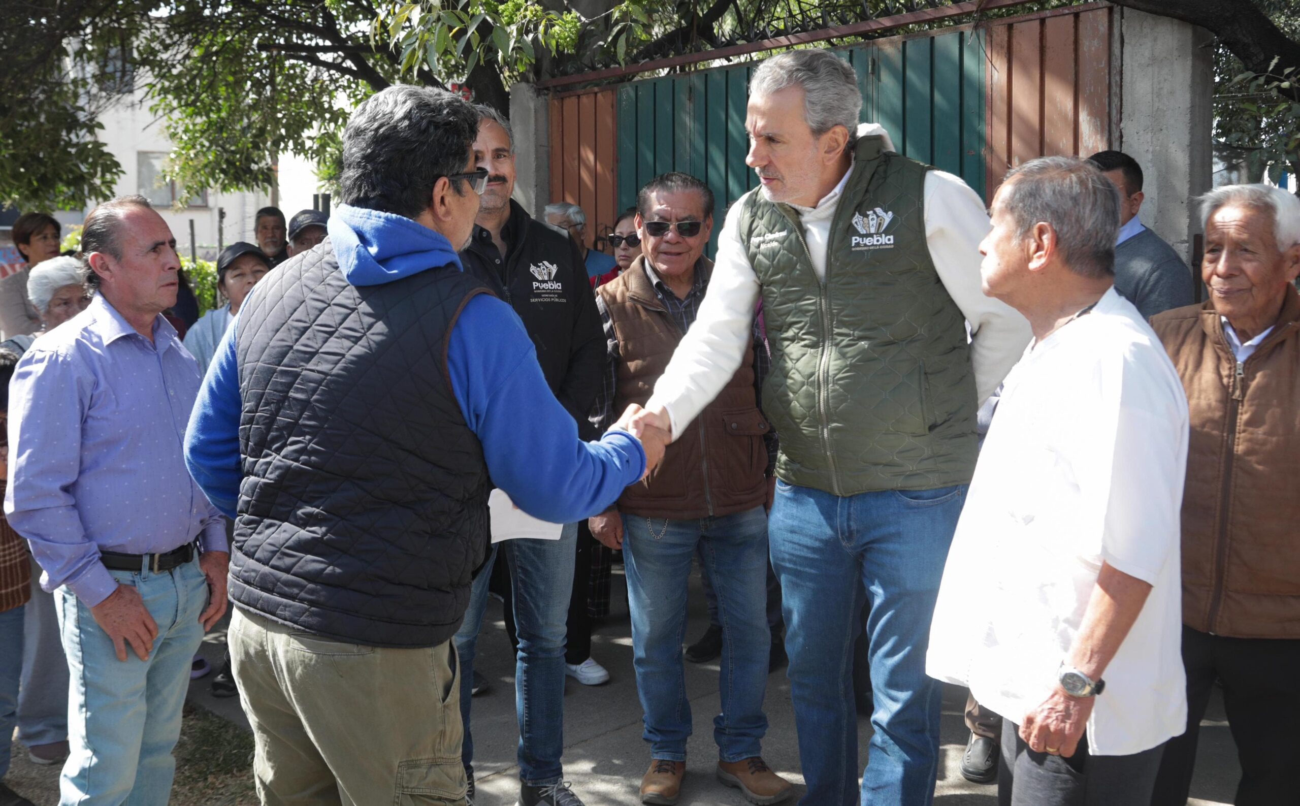 mantenimiento a los espacios públicos del Infonavit Amalucan